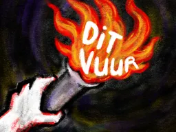 Dit Vuur podcast logo