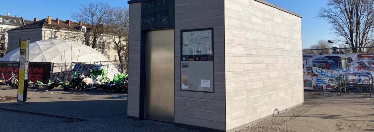 Openbaar toilet Berlijn